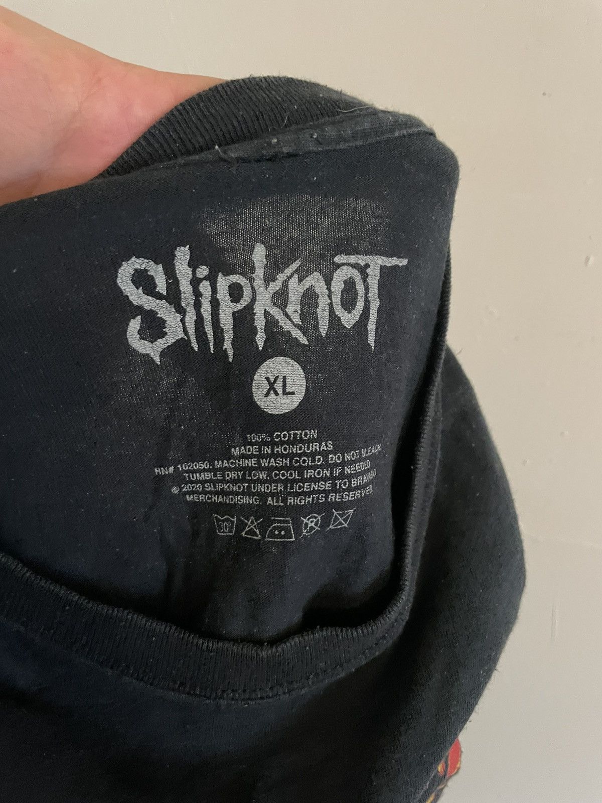 Band Tees × Slipknot × Vintage Slipknot band rock metal t-shirt 2020 tour Size US XL / EU 56 / 4 - 4 Thumbnail
