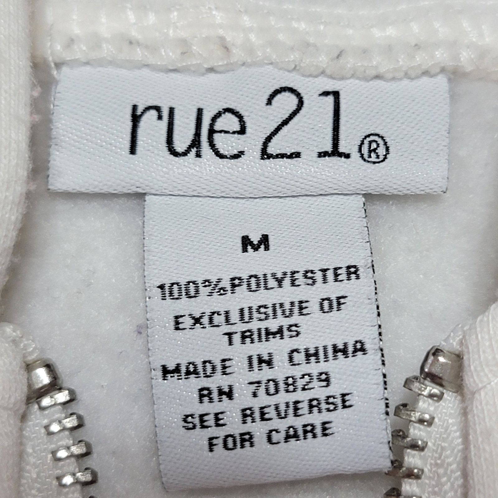 rue21 Rue 21 Unisex Hooded Full Zip Jacket Oriental Dragon -Medium Size US M / EU 48-50 / 2 - 8 Thumbnail