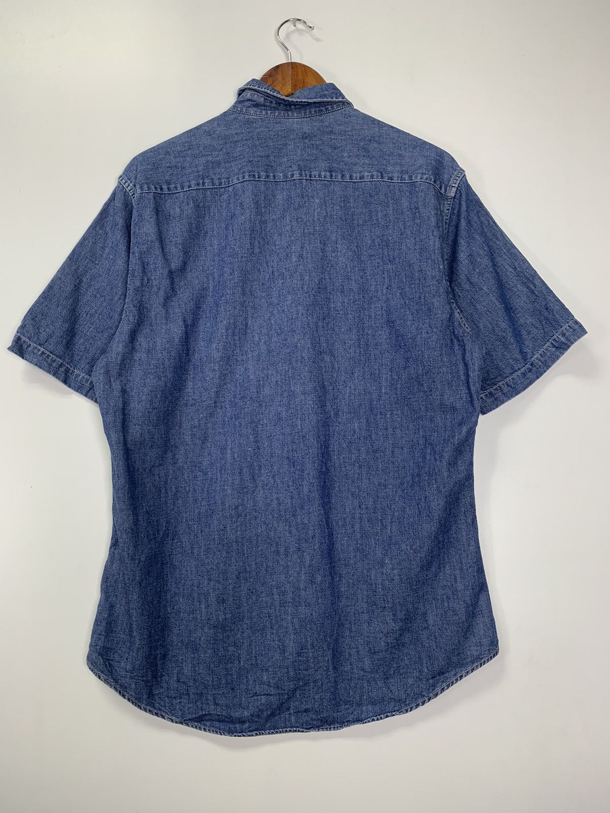 Uniqlo × Vintage Vintage Uniqlo clip button denim shirt Size US M / EU 48-50 / 2 - 9 Thumbnail