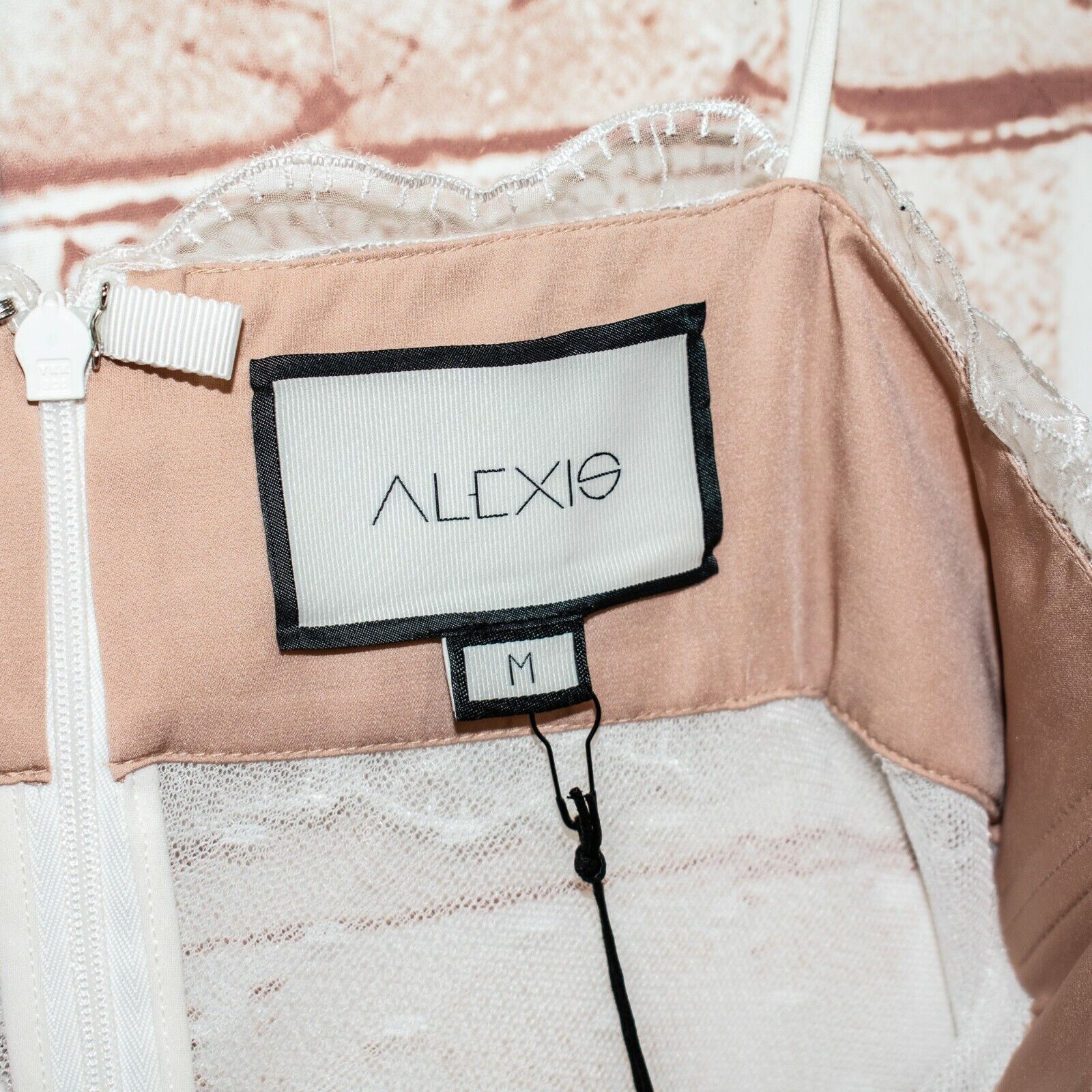 ALEXIS NEW ALEXIS Adlai Dress Mini White Sheer Lace Ruffle Medium Size M / US 6-8 / IT 42-44 - 3 Thumbnail