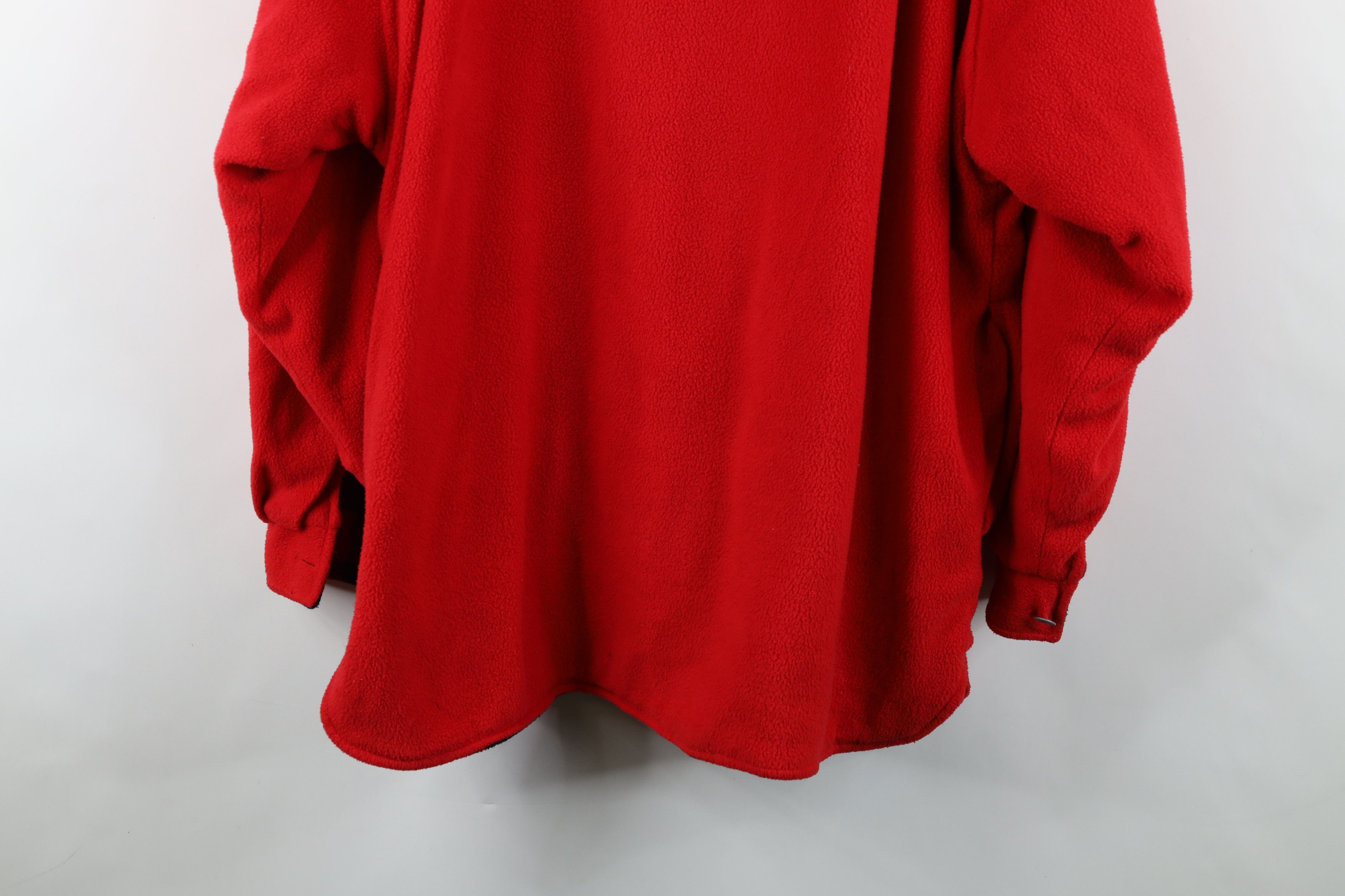 Marlboro Vintage 90s Marlboro Reversible Half Zip Fleece Sweater Red Size US XXL / EU 58 / 5 - 10 Thumbnail