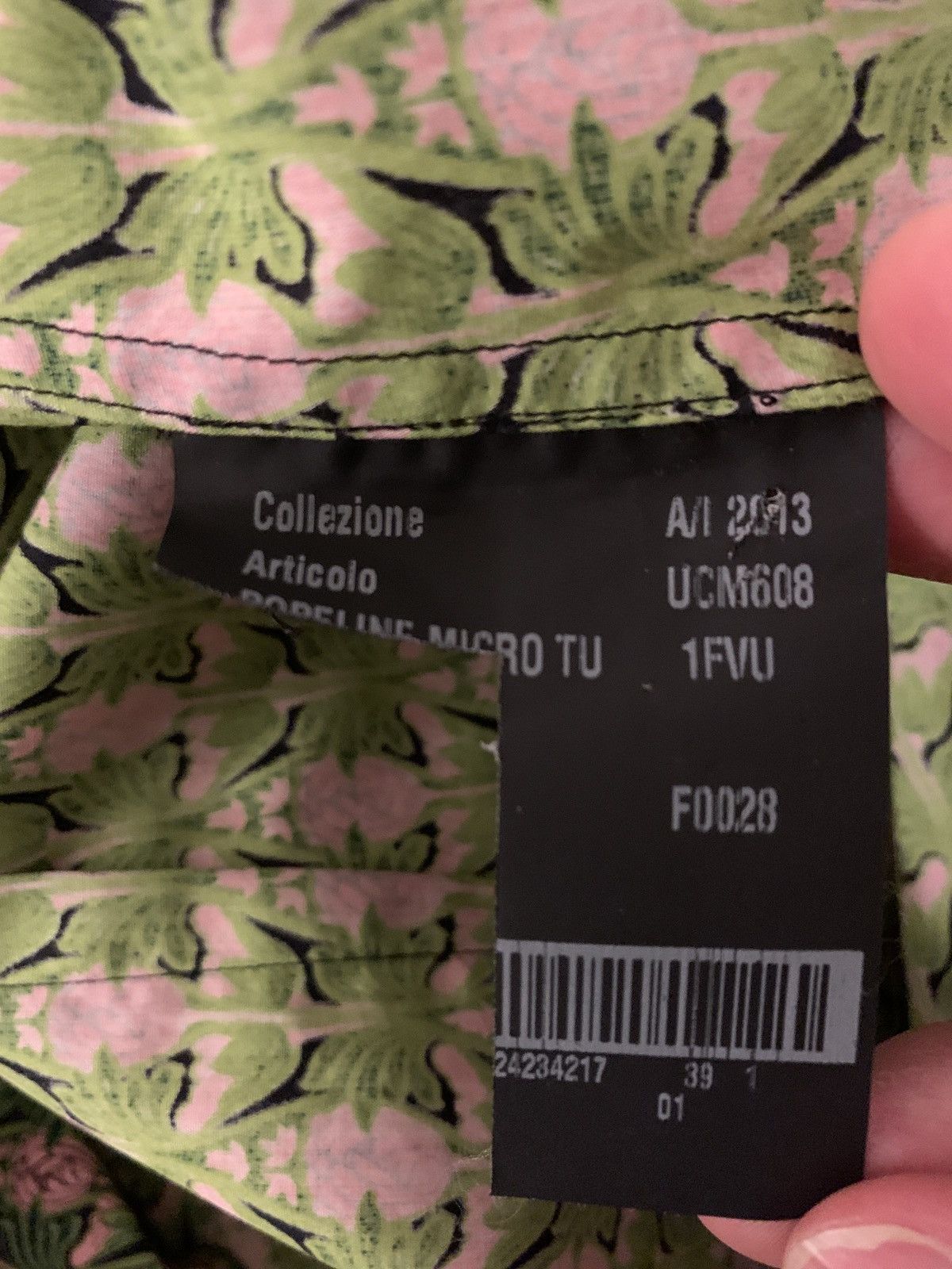 Prada Prada printed dress shirt Size US S / EU 44-46 / 1 - 8 Thumbnail