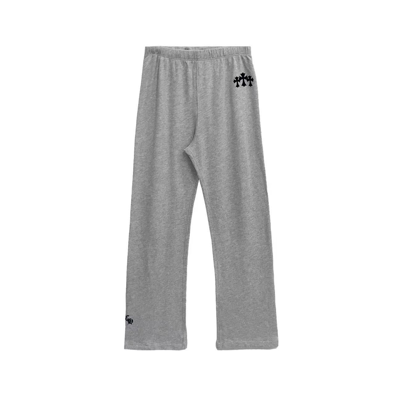 Chrome Hearts Chrome Hearts Triple Cross Women Grey Pants Size 26" / US 2 / IT 38 - 1 Thumbnail
