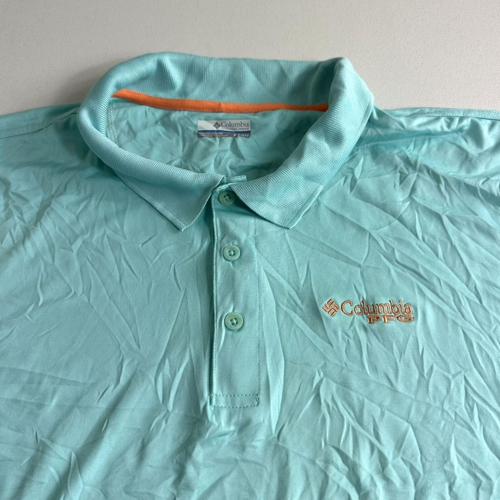Vintage Columbia Terminal Tackle Polo Shirt Mens Size 2XL Fishing Blue Size US XXL / EU 58 / 5 - 5 Thumbnail