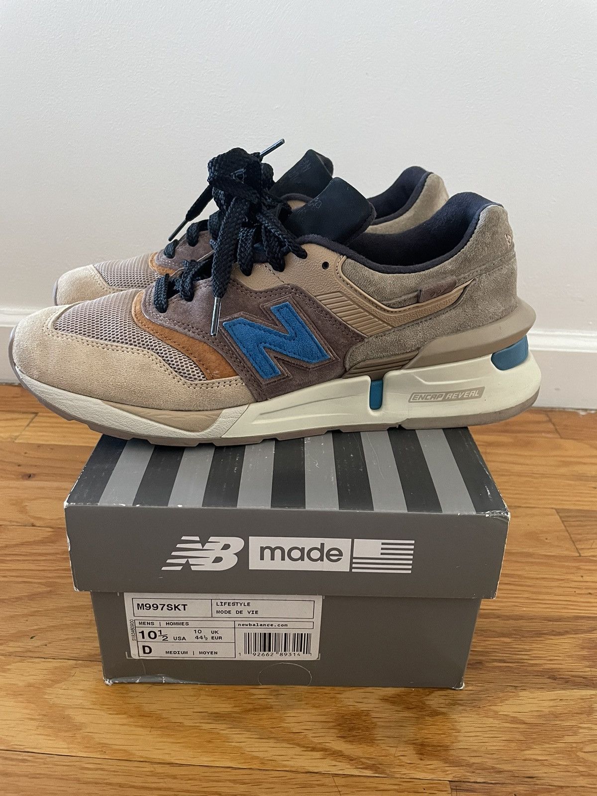 Kith Kith x Nonnative New Balance 997S Fusion Brown Beige M997SKT Grailed