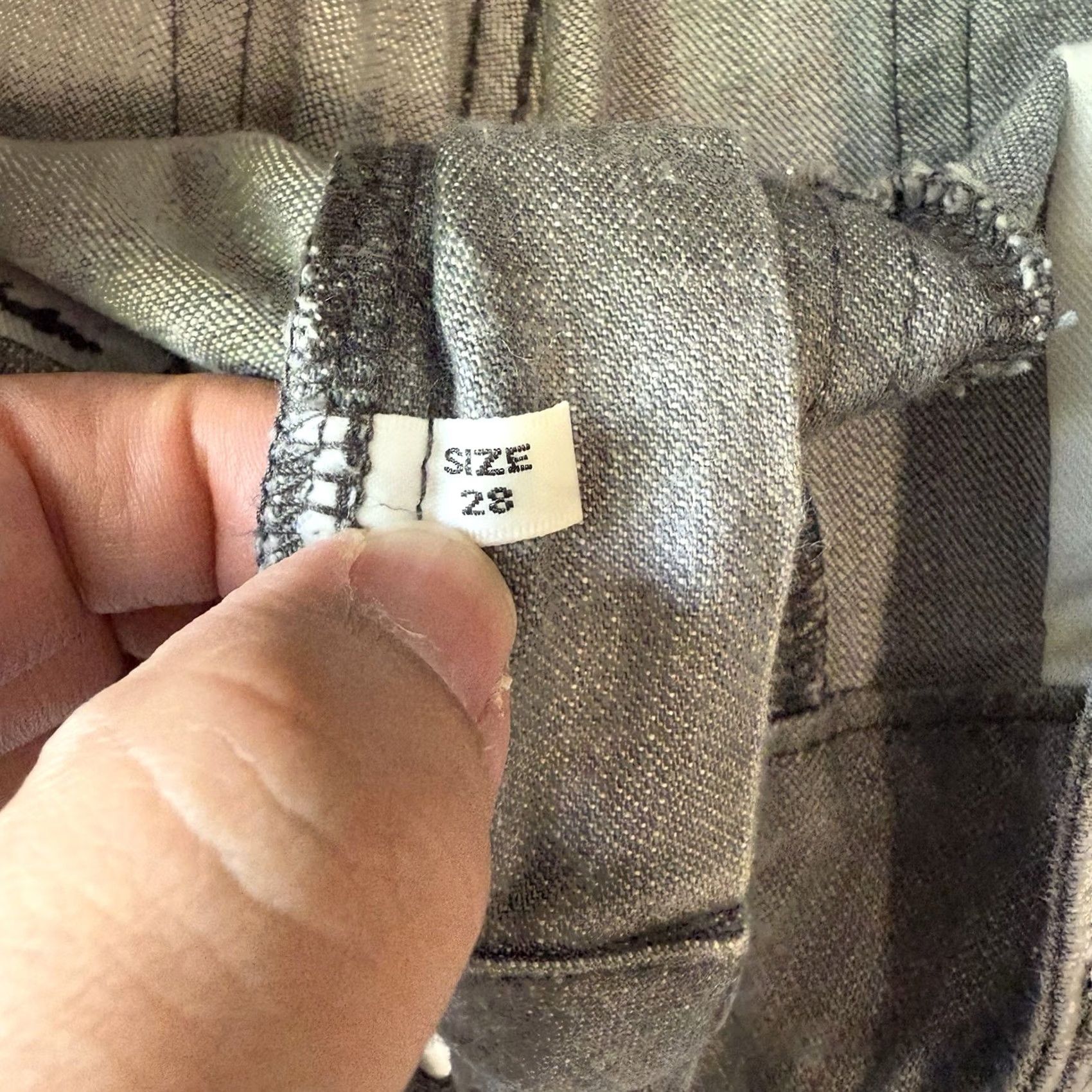 Denime KohZo Series 004 Jeans 28 Gray Slim Striaght Denim Streetwear Made in Japan Men Size US 28 / EU 44 - 5 Thumbnail