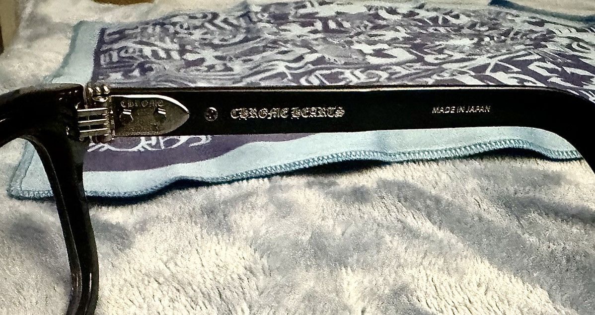 Chrome Hearts AUTHENTIC CHROME HEARTS GLASSES TRYPOLEAGAIN MODEL Size ONE SIZE - 7 Thumbnail