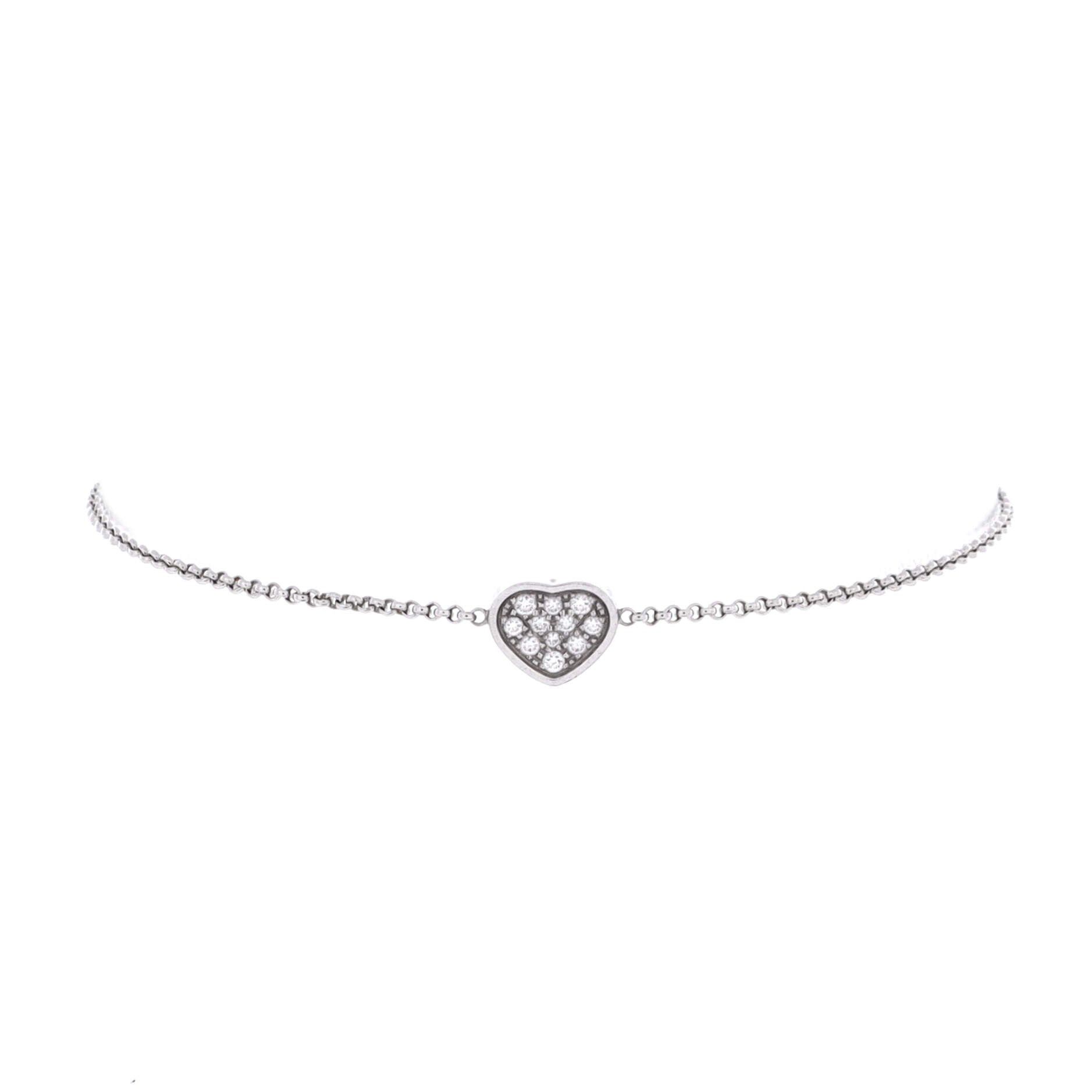 Chopard Miss Happy Diamond Heart Bracelet Size ONE SIZE - 1 Thumbnail