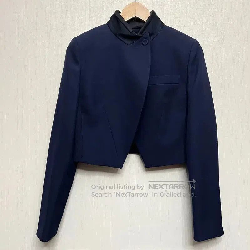 Fendi FENDI Men's Cropped Navy Cotton Jacket . Size US L / EU 52-54 / 3 - 1 Thumbnail