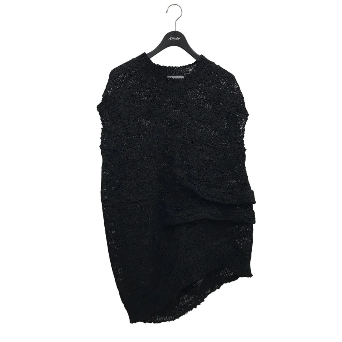 Yohji Yamamoto Yohji Yamamoto pour homme/ 22SS/Asymmetrical Knit Vest Size US L / EU 52-54 / 3 - 1 Thumbnail