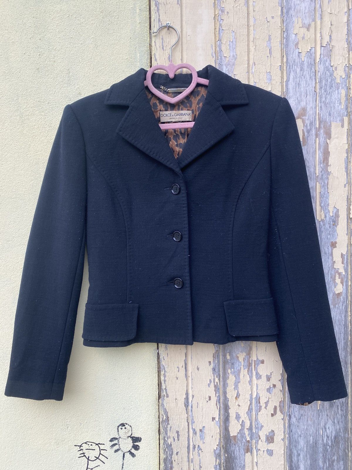 Vintage dolce&gabbana cropped jacket