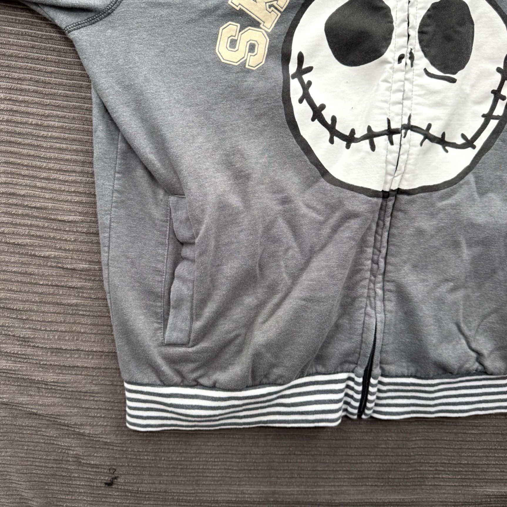 Disney Disney Parks Nightmare Before Christmas Jack Skellington Hoodie Women Gray XL Size XL / US 12-14 / IT 48-50 - 6 Thumbnail