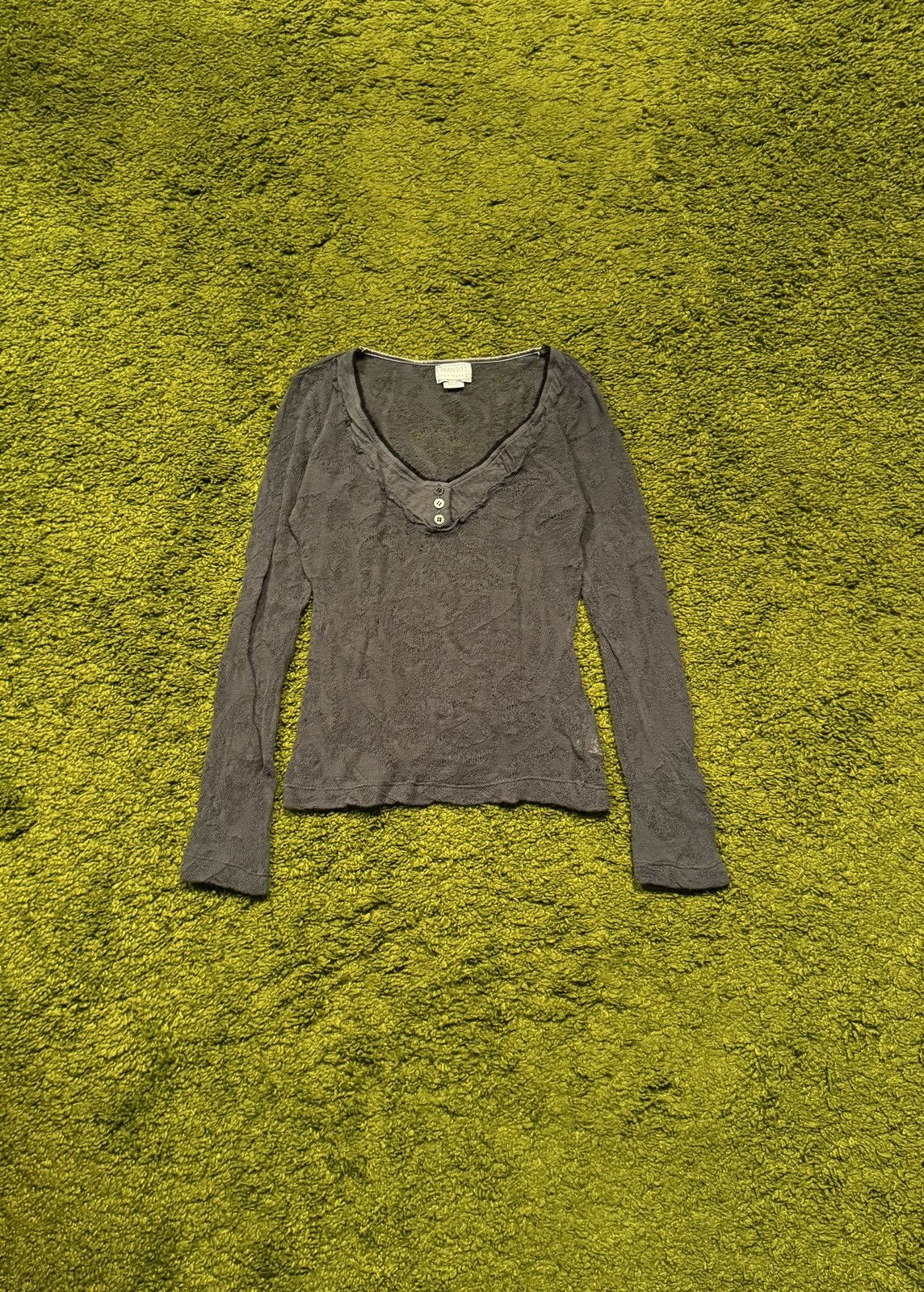 Transit × Transit Uomo Transit par-such avant garde mesh wool sweater Size S / US 4 / IT 40 - 1 Thumbnail