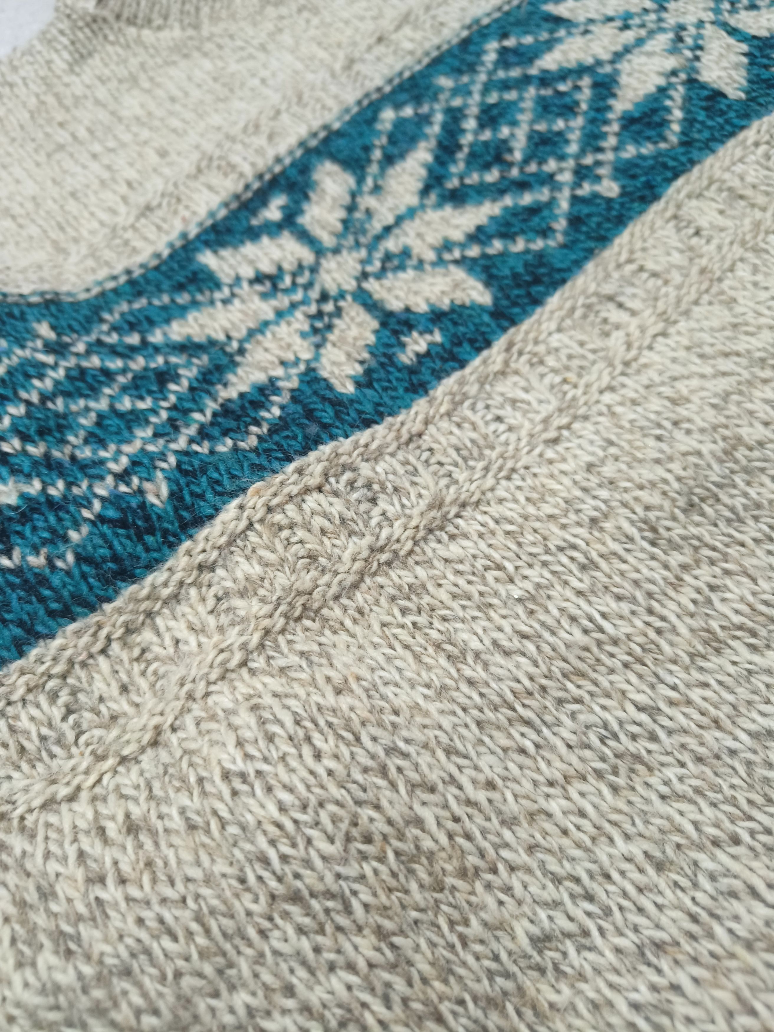 Other Vintage 80s VICTORIAN DRY GOODS Ethnic Motifs Knit Sweater Size US M / EU 48-50 / 2 - 6 Thumbnail