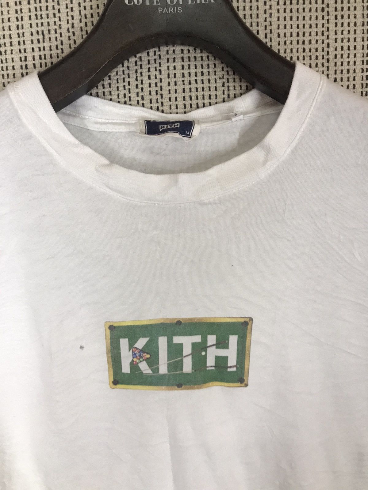 Kith ‼️FW21 KITH BILLIARDS CLASSIC LOGO 8BALL POOL TSHIRT ‼️ Size US M / EU 48-50 / 2 - 3 Thumbnail