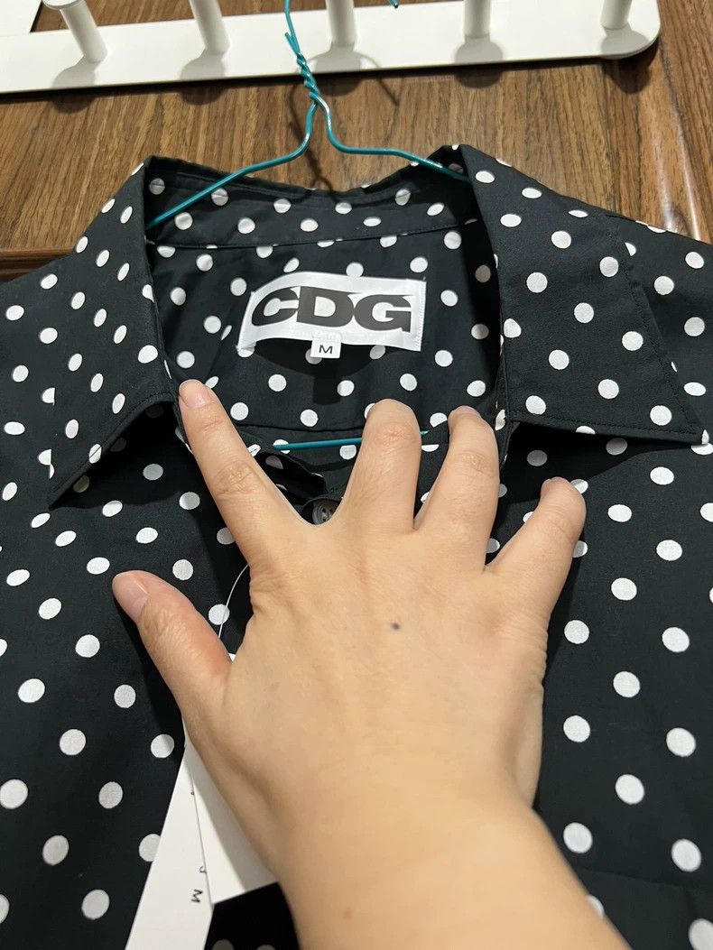 Comme Des Garcons Polka dot shirt