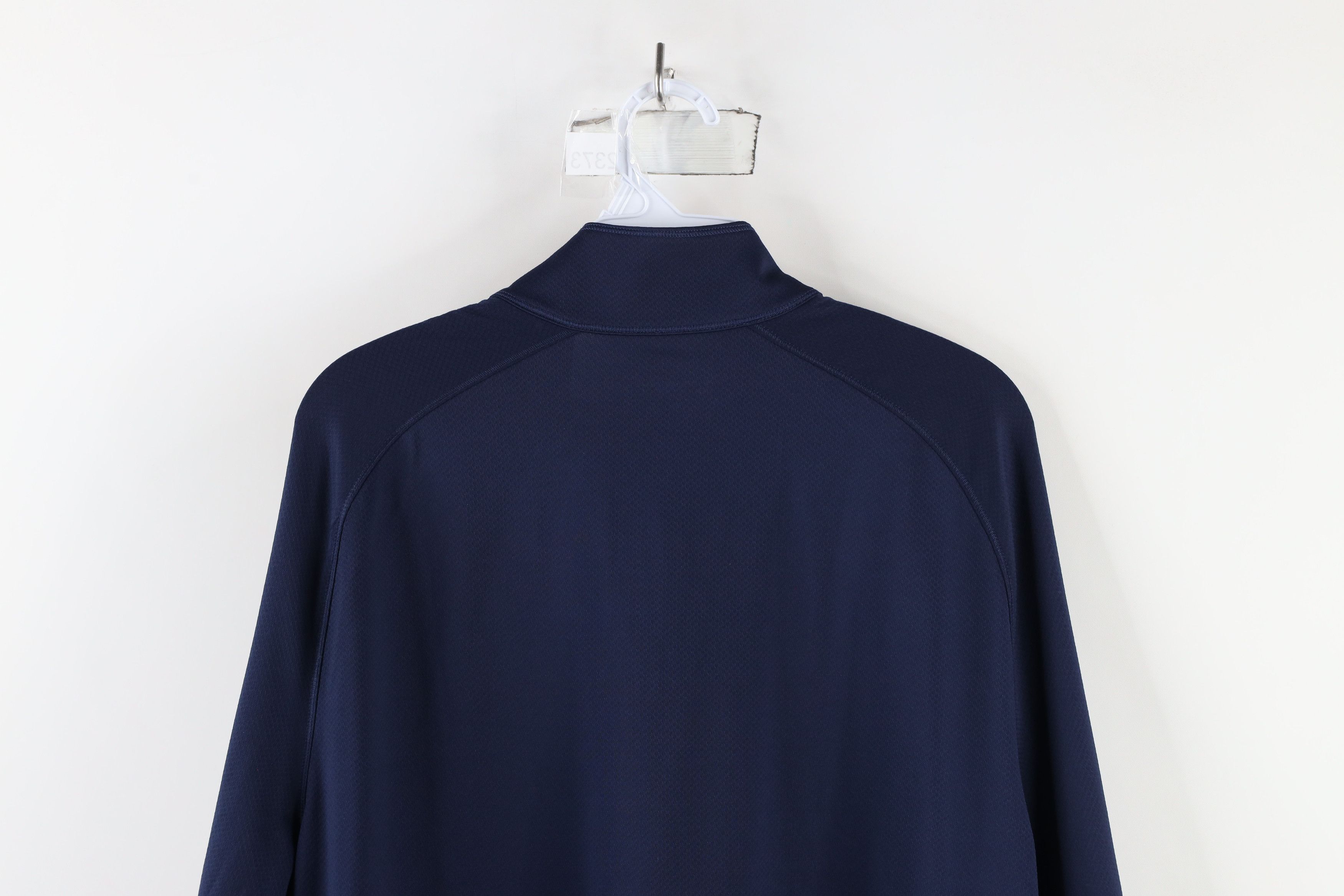 Under Armour × Vintage Under Armour US Navy Naval Academy Half Zip Pullover Jacket Size US L / EU 52-54 / 3 - 10 Thumbnail