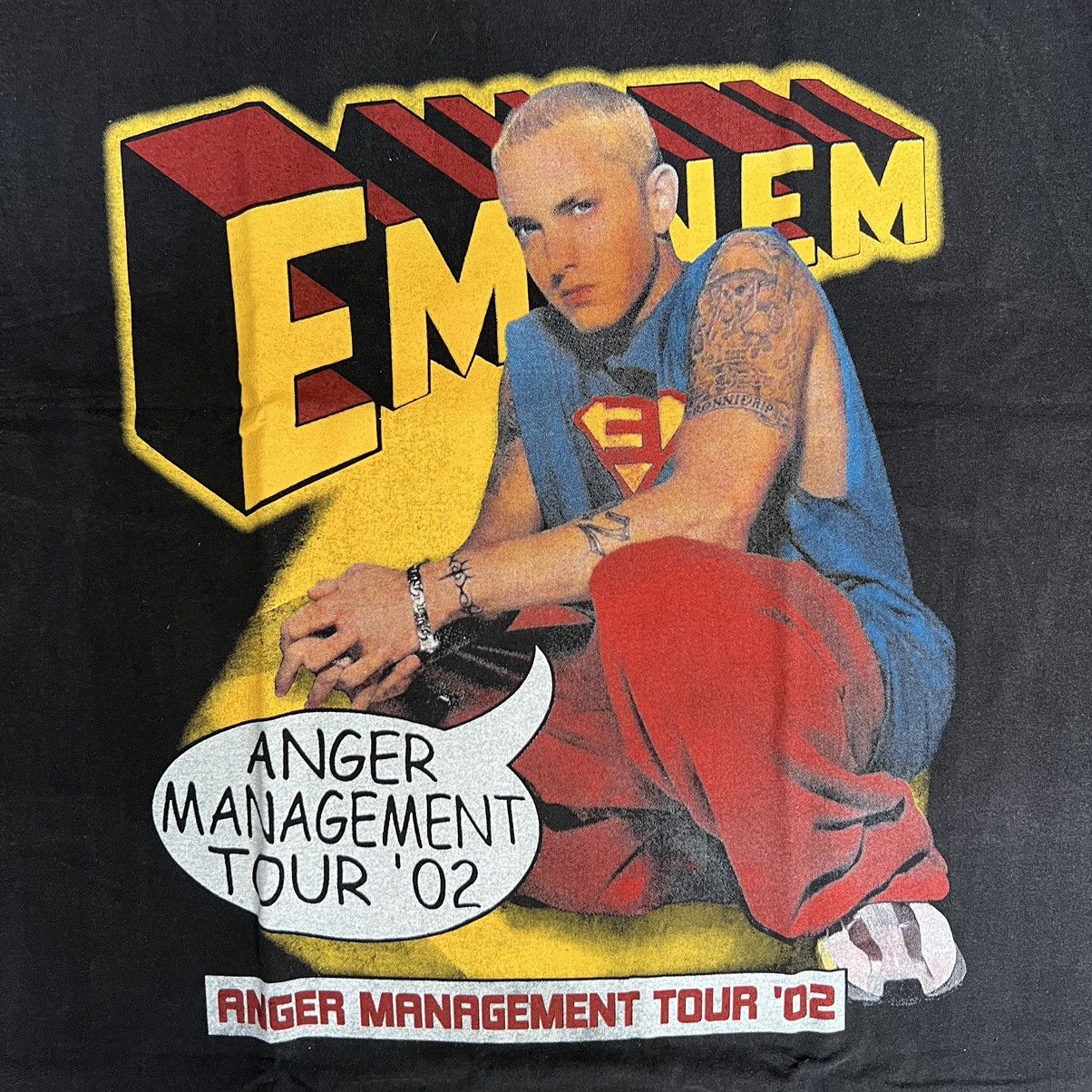 Band Tees × Rap Tees 🔥hiphop🔥Slim Shaddy EM Anger Mangement tour fannbottt Size US XL / EU 56 / 4 - 3 Thumbnail