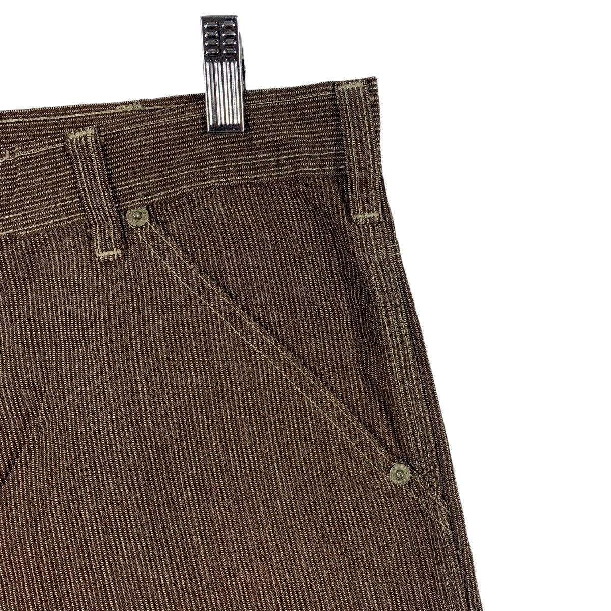 Supreme × Vintage Vintage SUPREME brown strip workpants USA made Size US 36 / EU 52 - 7 Thumbnail