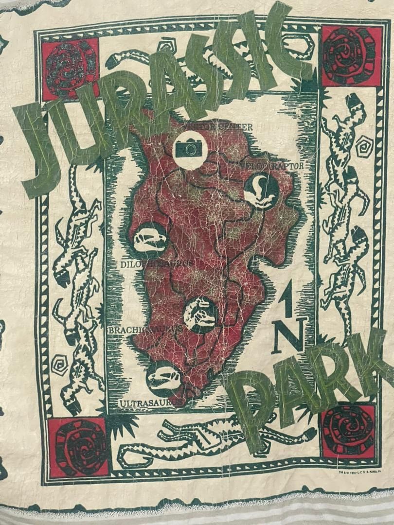 Vintage Vintage 92' Jurrasic Park Size US XL / EU 56 / 4 - 5 Thumbnail
