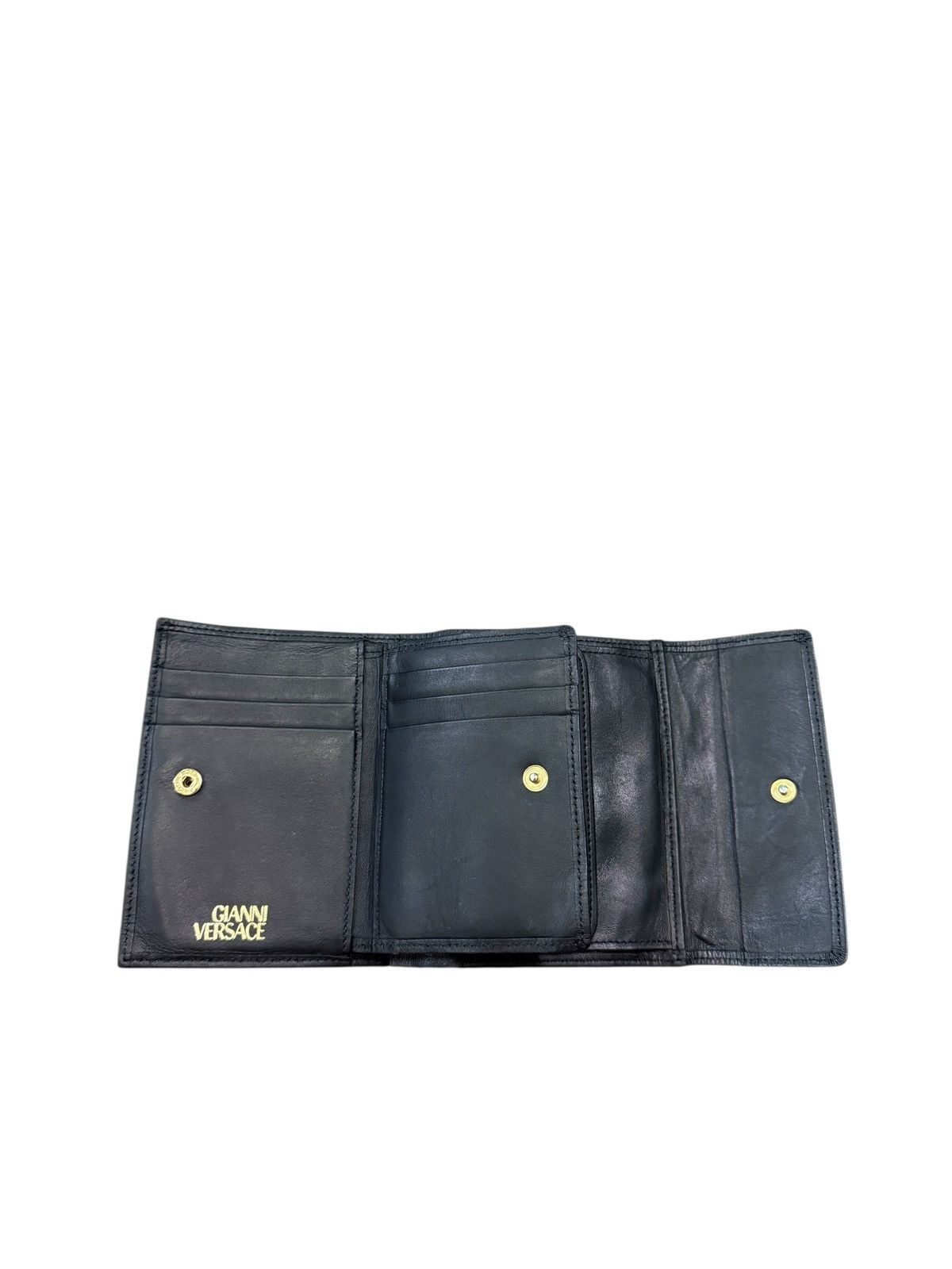 Versace RARE VINTAGE VERSACE 90s WALLET Size ONE SIZE - 4 Thumbnail