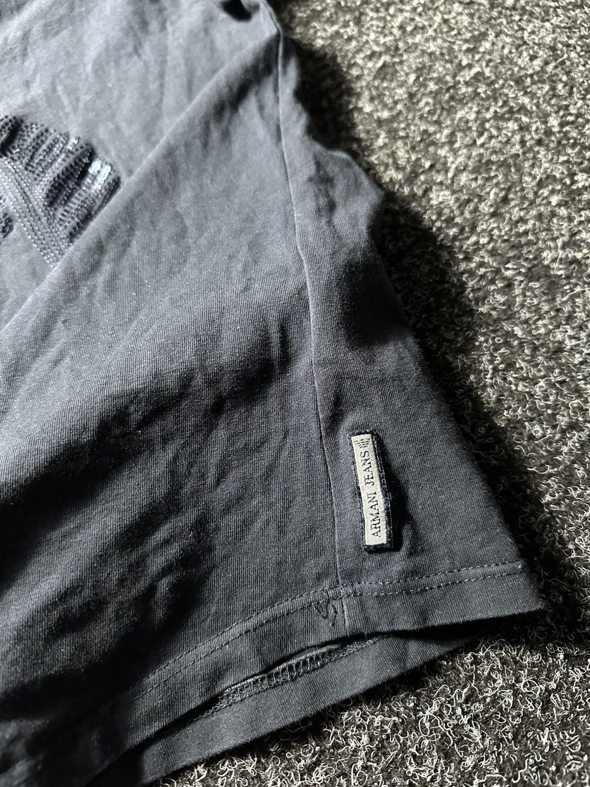 Armani × Vintage 🚨AVANT GARDE ARMANI 90s RARE longsleeve BIG LOGO Y2K LUXURY Size XS / US 0-2 / IT 36-38 - 7 Thumbnail