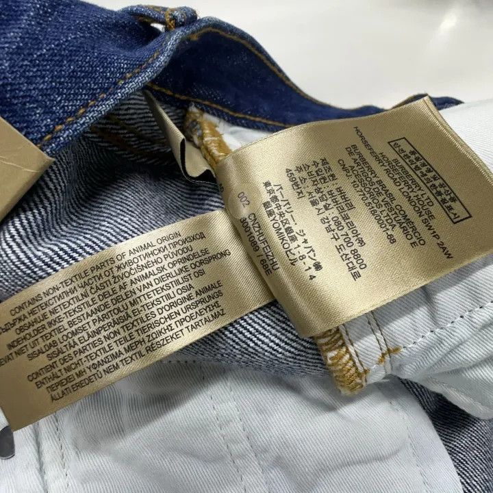 Burberry Burberry Burberry Blue Straight Leg Denim Jeans-2507 Size US 30 / EU 46 - 6 Thumbnail