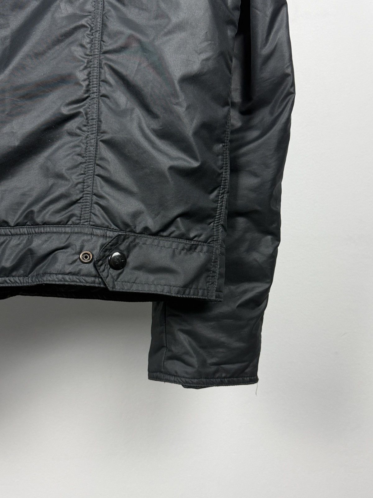 Veronique Branquinho Veronique Branquinho A/W2005 Black Nylon Patch Biker Jacket Size US M / EU 48-50 / 2 - 10 Thumbnail