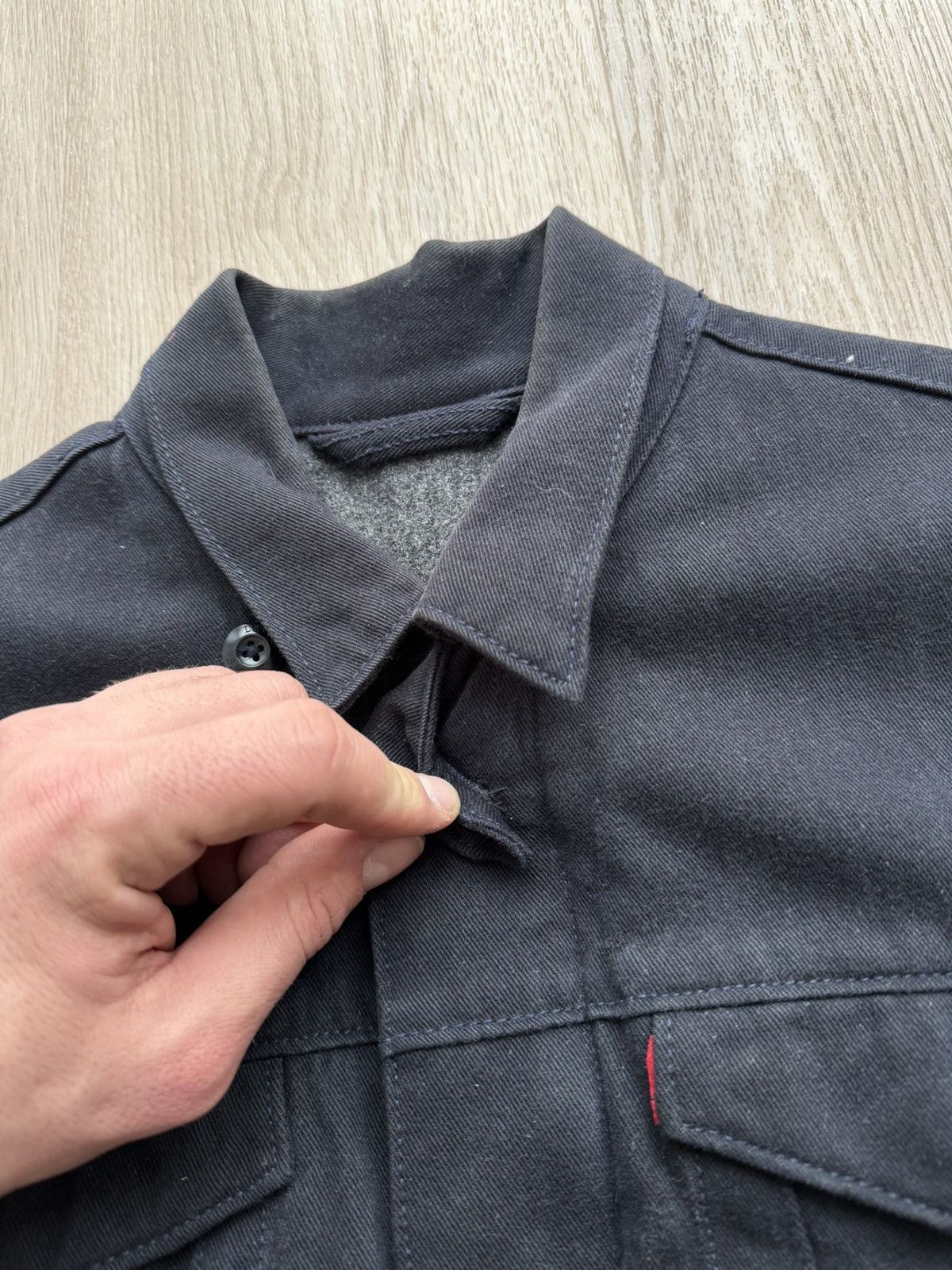 Levi's Vintage Clothing Vintage Levis Navy Blue Work Jacket Size US M / EU 48-50 / 2 - 6 Thumbnail
