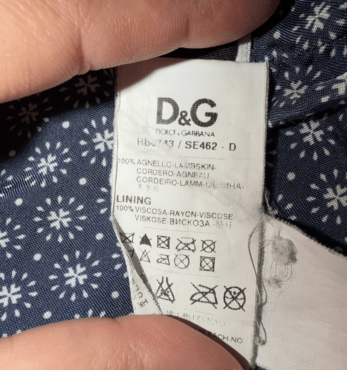 Dolce & Gabbana Dolce & Gabbana Vintage Distressed Leather Jacket Size US L / EU 52-54 / 3 - 9 Thumbnail