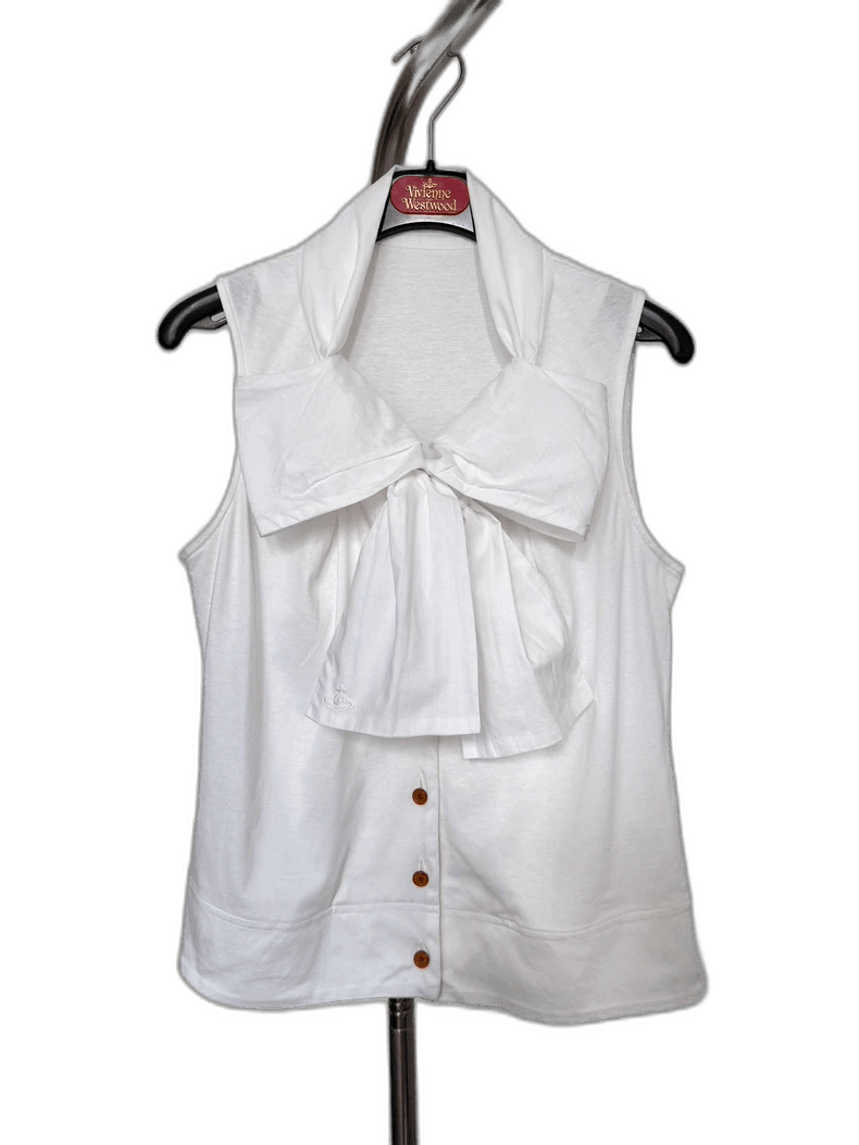 Vivienne Westwood Vivienne Westwood Vintage Bow Sleeveless Top - dmc Size S / US 4 / IT 40 - 1 Thumbnail