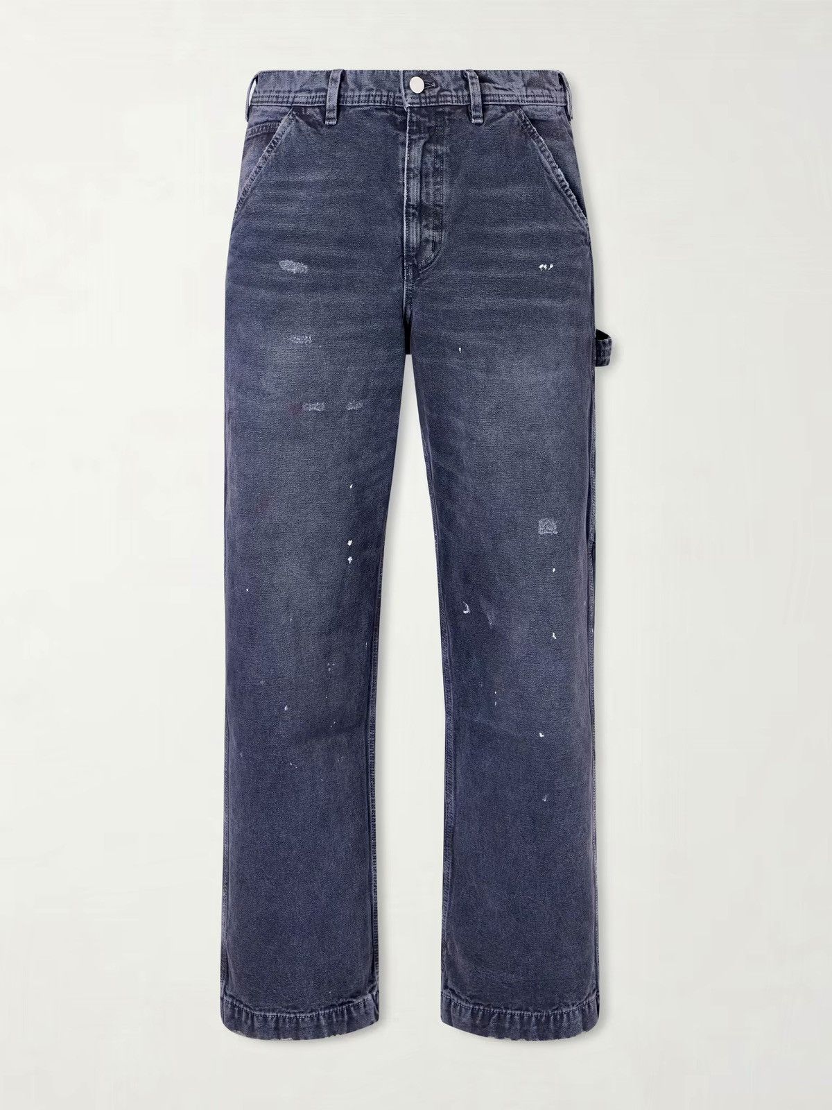Enfants Riches Deprimes Paint-Splattered Distressed Wide-Leg Jeans Size US 36 / EU 52 - 1 Thumbnail