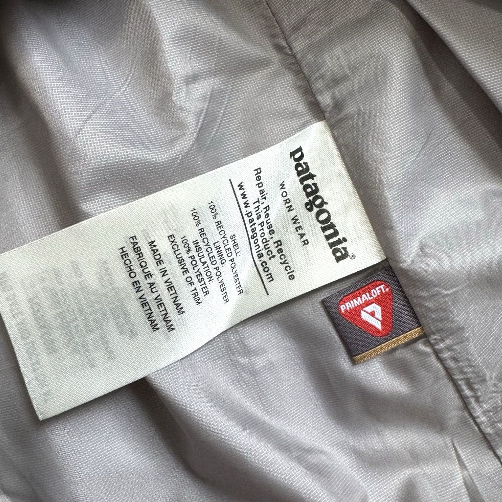 Patagonia Patagonia Nano Puff Jacket Womens M Gray Primaloft Mrs Fletcher HBO Cast Crew Size M / US 6-8 / IT 42-44 - 6 Thumbnail