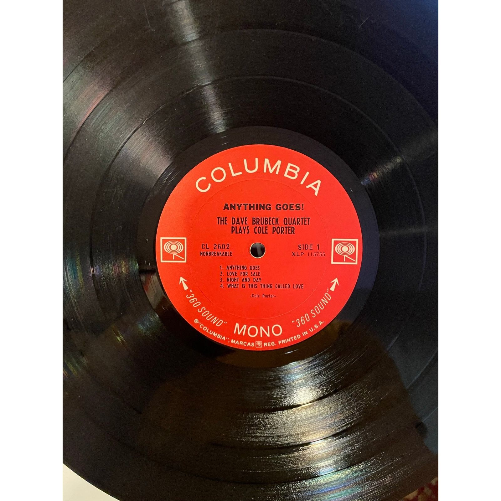 Columbia Dave Brubeck - Anything Goes LP vintage vinyl record jazz Size ONE SIZE - 3 Thumbnail