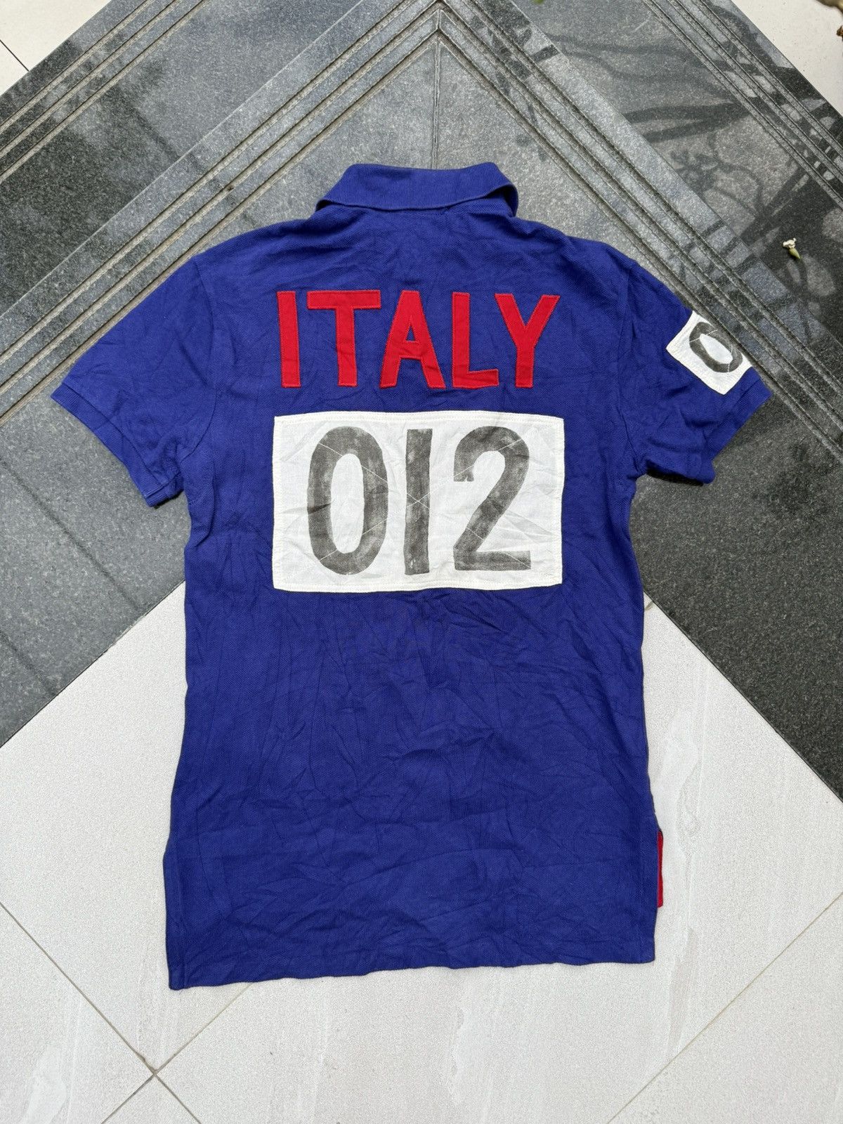 Polo Ralph Lauren 90’s POLO RL RUGBY RARE MULTI BRITAIN ITALIANLOGO Y2K TSHIRT Size US S / EU 44-46 / 1 - 4 Thumbnail