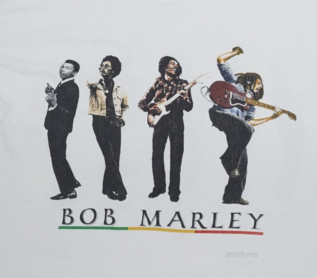 Vintage 90's USA製『Bob Marley』Tシャツ ビンテージ Size US L / EU 52-54 / 3 - 5 Thumbnail