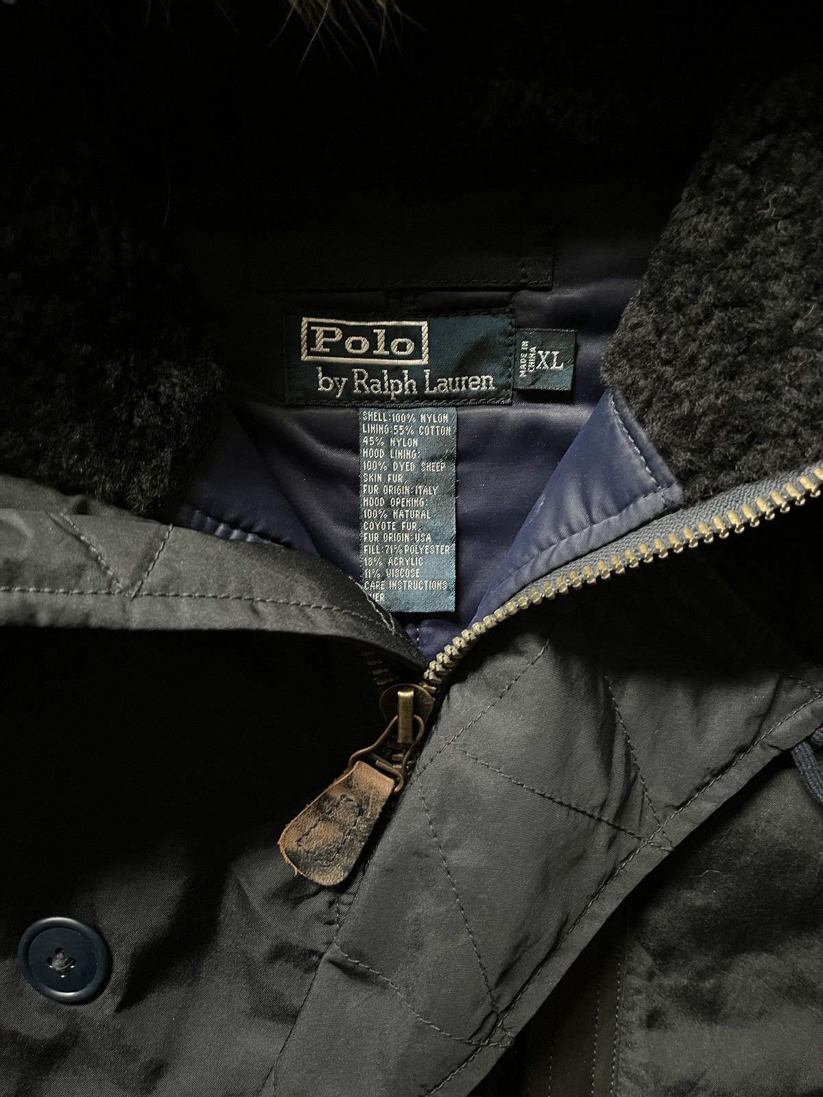 Polo Ralph Lauren Vintage polo ralph lauren N-2B bomber jacket Size US XL / EU 56 / 4 - 6 Thumbnail