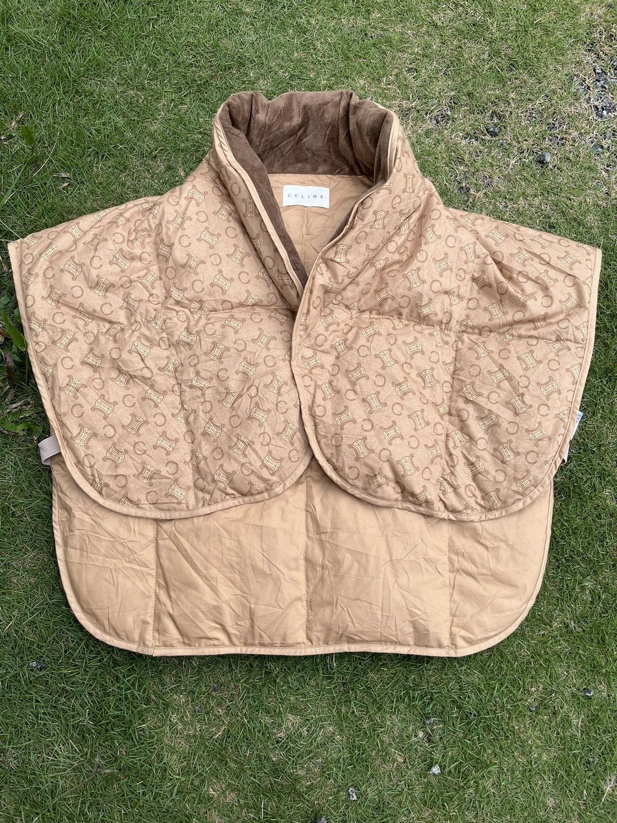 RARE Vintage Celine Monogram Poncho