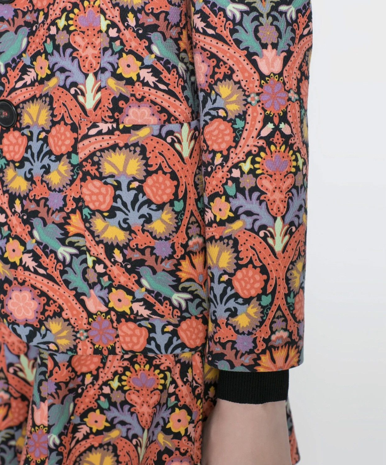 Zara Zara Retro Paisley Blazer For Women Size M / US 6-8 / IT 42-44 - 3 Thumbnail