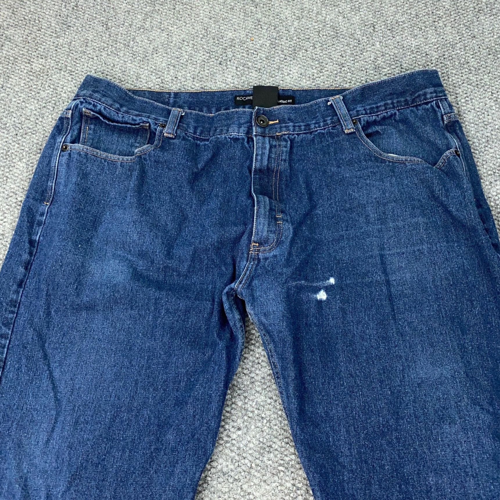 Rocawear Rocawear Jeans Mens Size 50x32 Blue Classic Fit Hip Hop Y2K Jeans Men Size US 44 / EU 60 - 2 Thumbnail