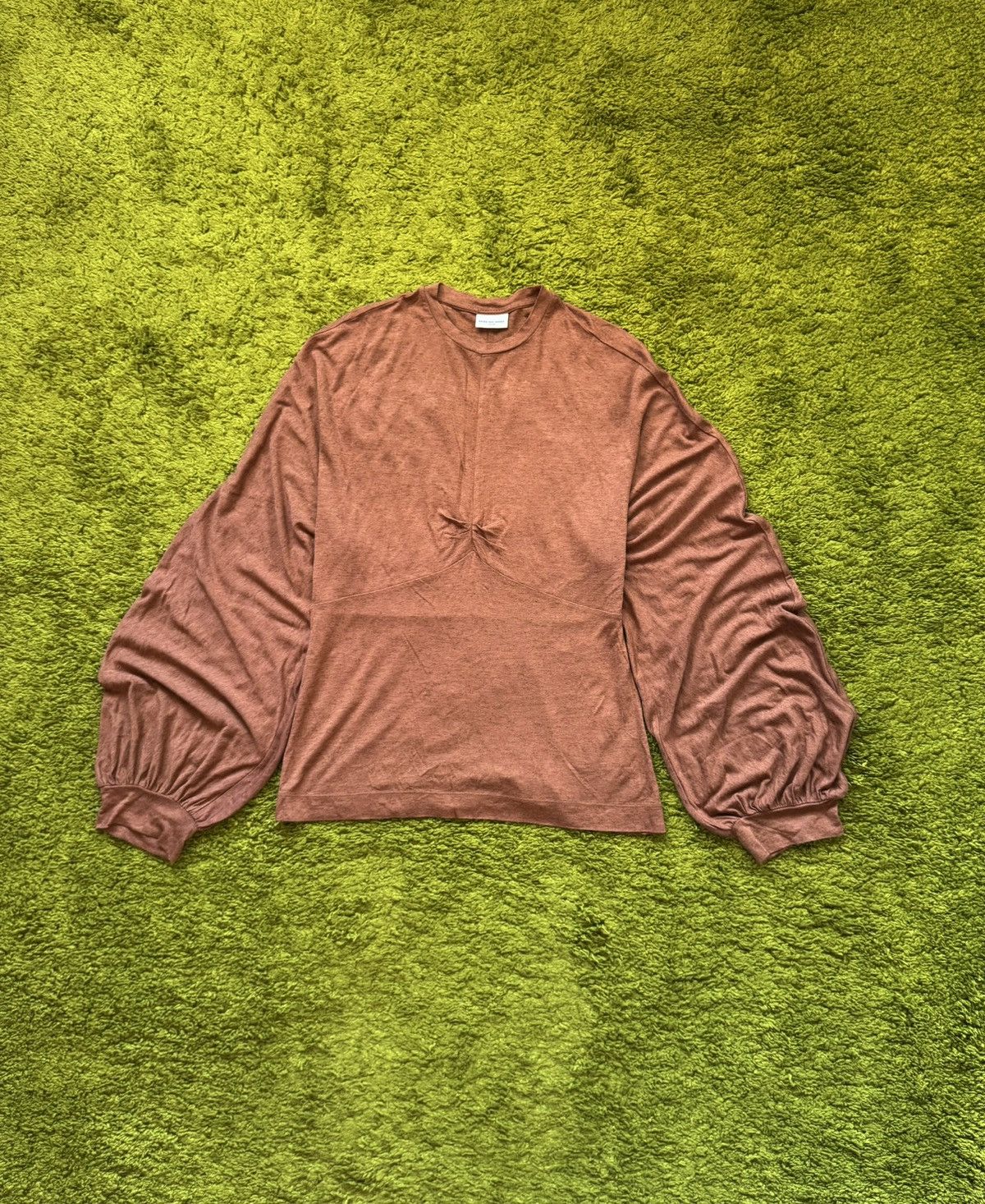 Designer × Dries Van Noten Dries Van Noten avant garde puff sleeve blouse Size S / US 4 / IT 40 - 1 Thumbnail