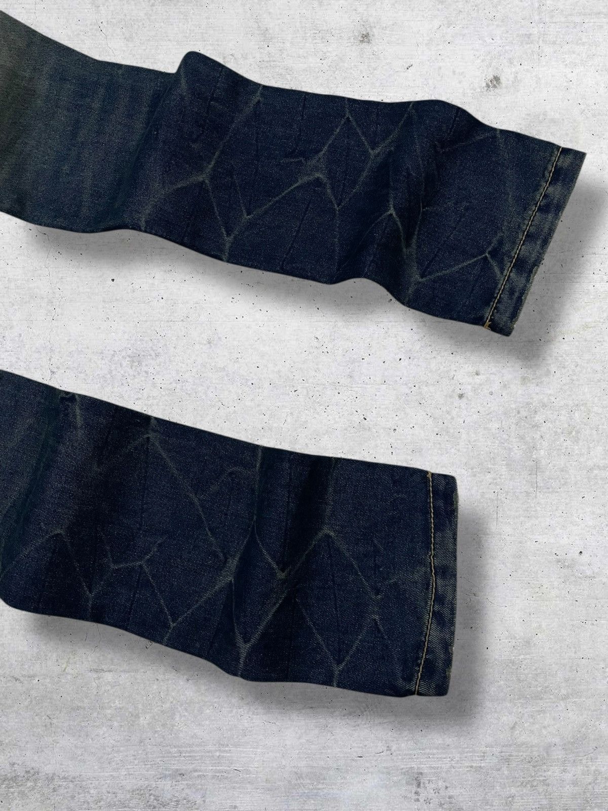 GOSTAR DE FUGA VINTAGE LAGUST SCAB 90S JAPAN DESIGNER RIPPED ROCKSTAR DENIM Size US 30 / EU 46 - 14 Thumbnail