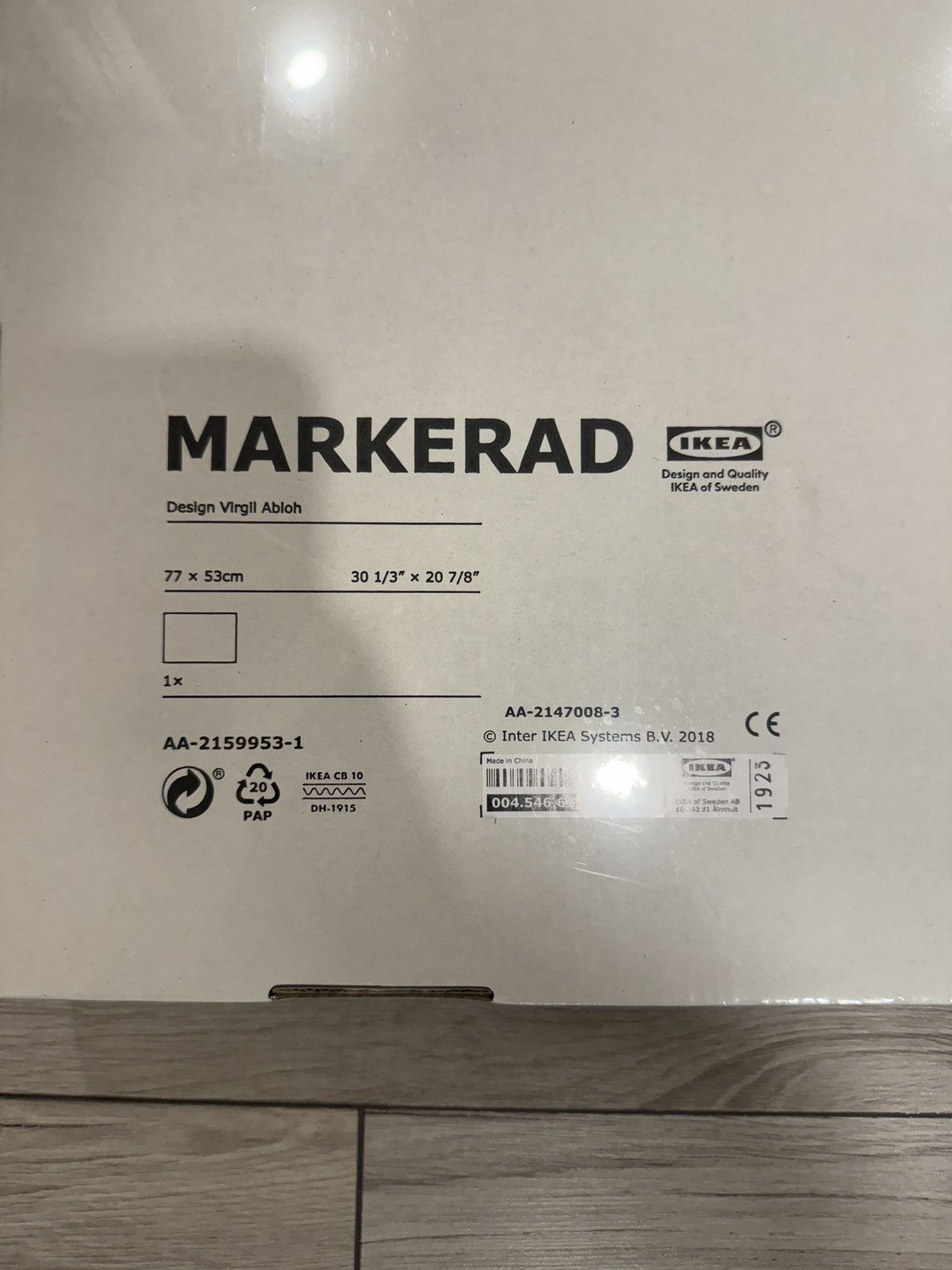 Virgil Abloh Virgil Abloh/Ikea Mona Lisa Lamp Size ONE SIZE - 4 Thumbnail