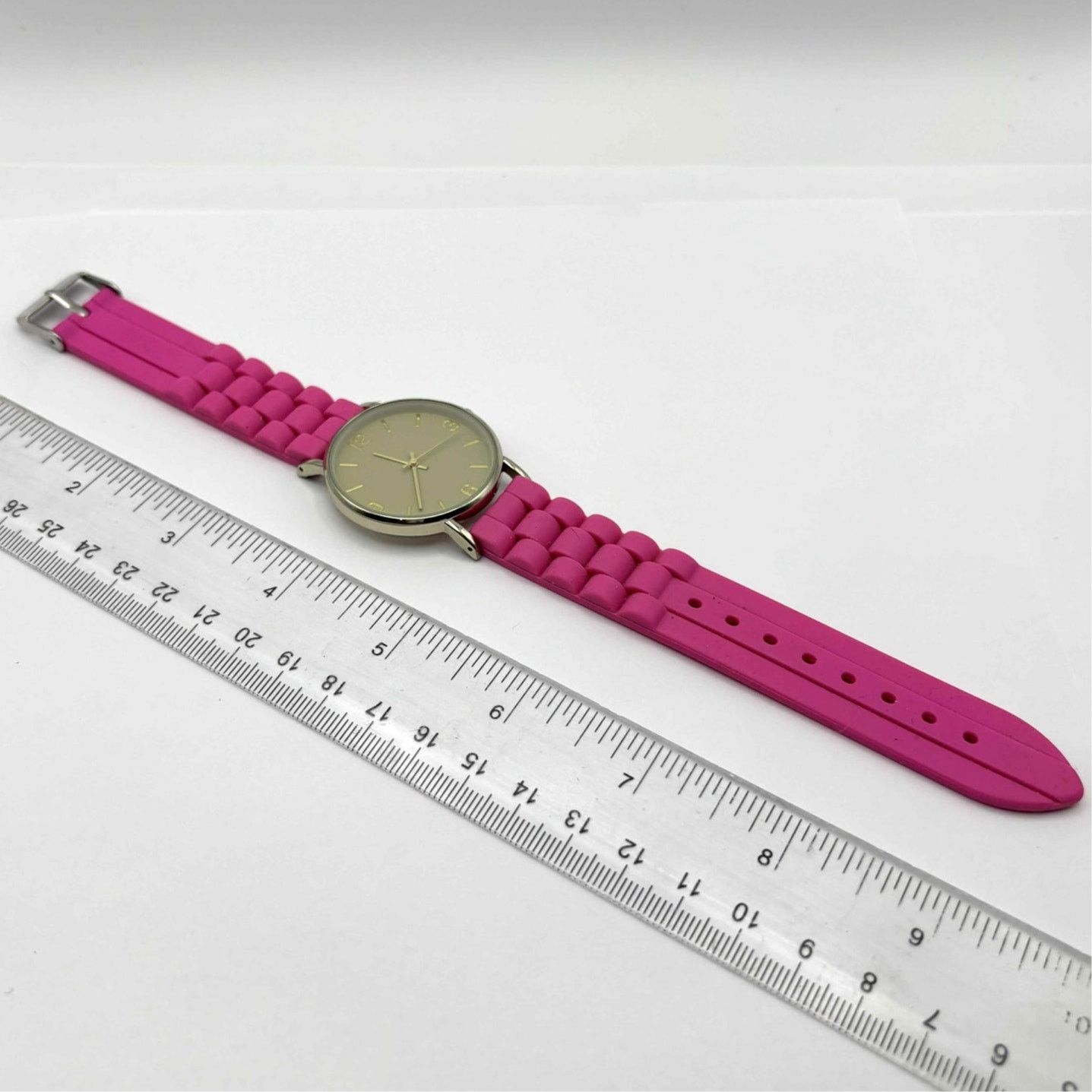 Other Silver & Pink Men's Watch Size ONE SIZE - 4 Thumbnail
