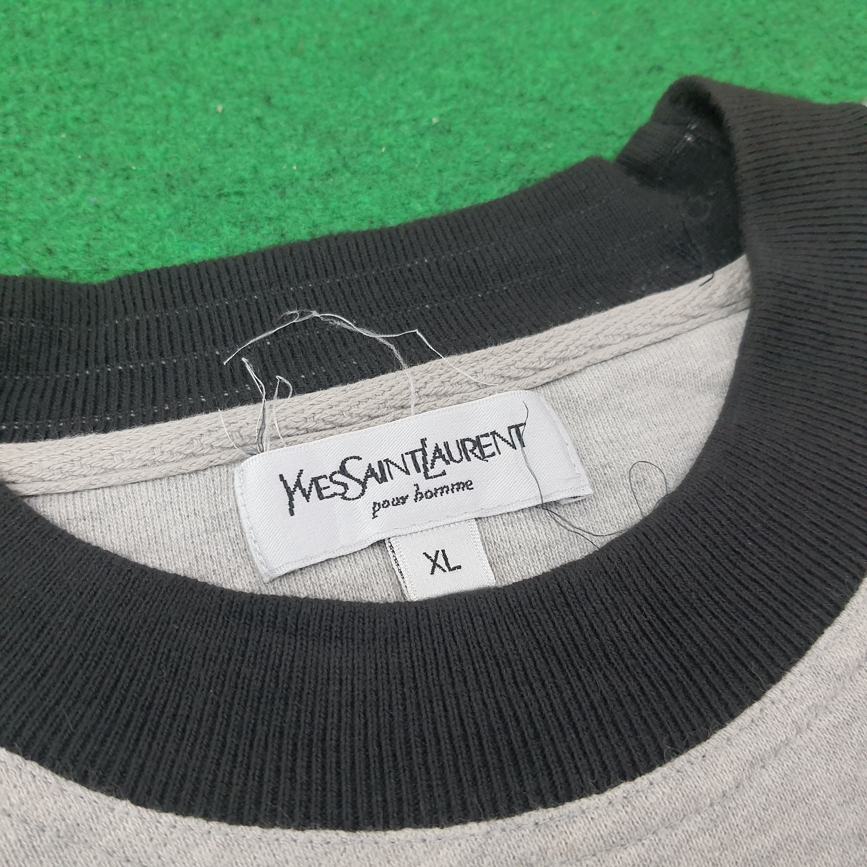 Yves Saint Laurent Vintage YSL Yves Saint Laurent Luxury Brand Tshirt C223N75 Size US XL / EU 56 / 4 - 4 Thumbnail