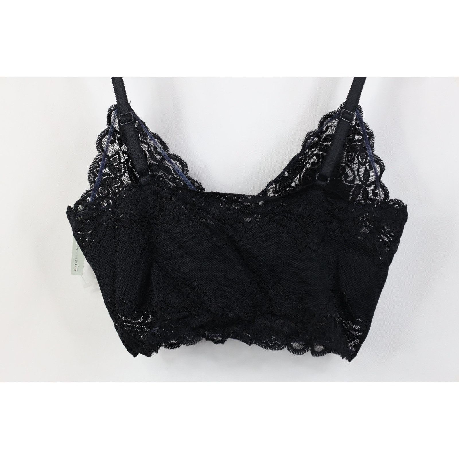 Vintage Deadstock Vintage 90s Streetwear Lace Bralette Bra Black Size ONE SIZE - 11 Thumbnail