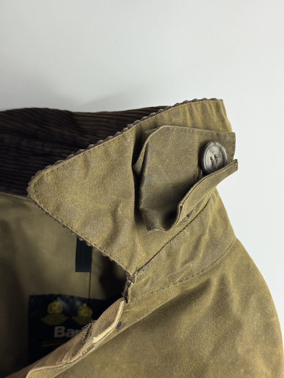 Barbour Vintage Barbour 3/4 Coat Wax A240 Oiled Jacket Size US L / EU 52-54 / 3 - 11 Thumbnail