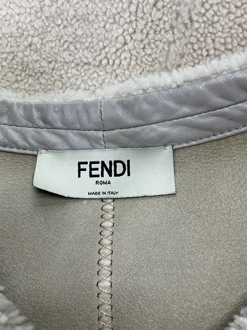 Fendi Fendi Leather and Fur Coat Size XS / US 0-2 / IT 36-38 - 3 Thumbnail