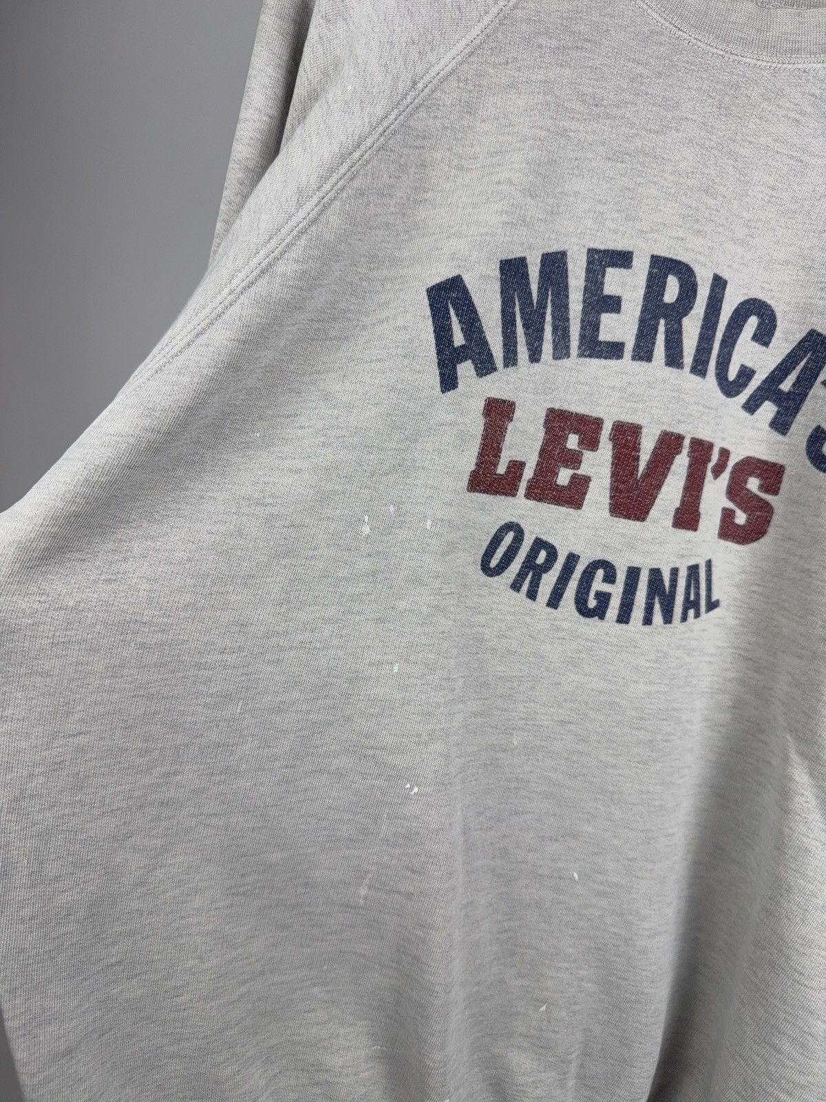 Levi's Vintage Clothing Vintage Levi’s USA America’s Original Crewneck Distressed Size US L / EU 52-54 / 3 - 10 Thumbnail