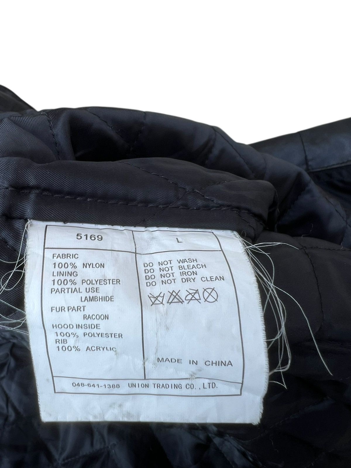 Le Grande Bleu (L.G.B.) HOUSTON N3B Style Racoon Fur Hybrid Lambhide Parka Jacket Size US M / EU 48-50 / 2 - 16 Thumbnail